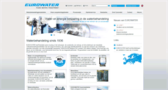Desktop Screenshot of eurowater.be