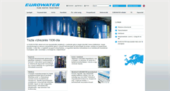 Desktop Screenshot of eurowater.hu