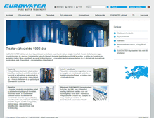 Tablet Screenshot of eurowater.hu
