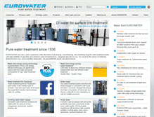 Tablet Screenshot of eurowater.com