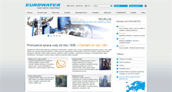 Desktop Screenshot of eurowater.cz