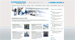 Desktop Screenshot of eurowater.pl