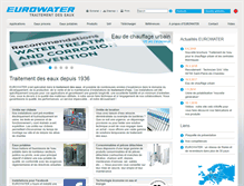 Tablet Screenshot of eurowater.fr