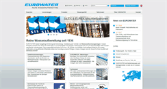 Desktop Screenshot of eurowater.ch
